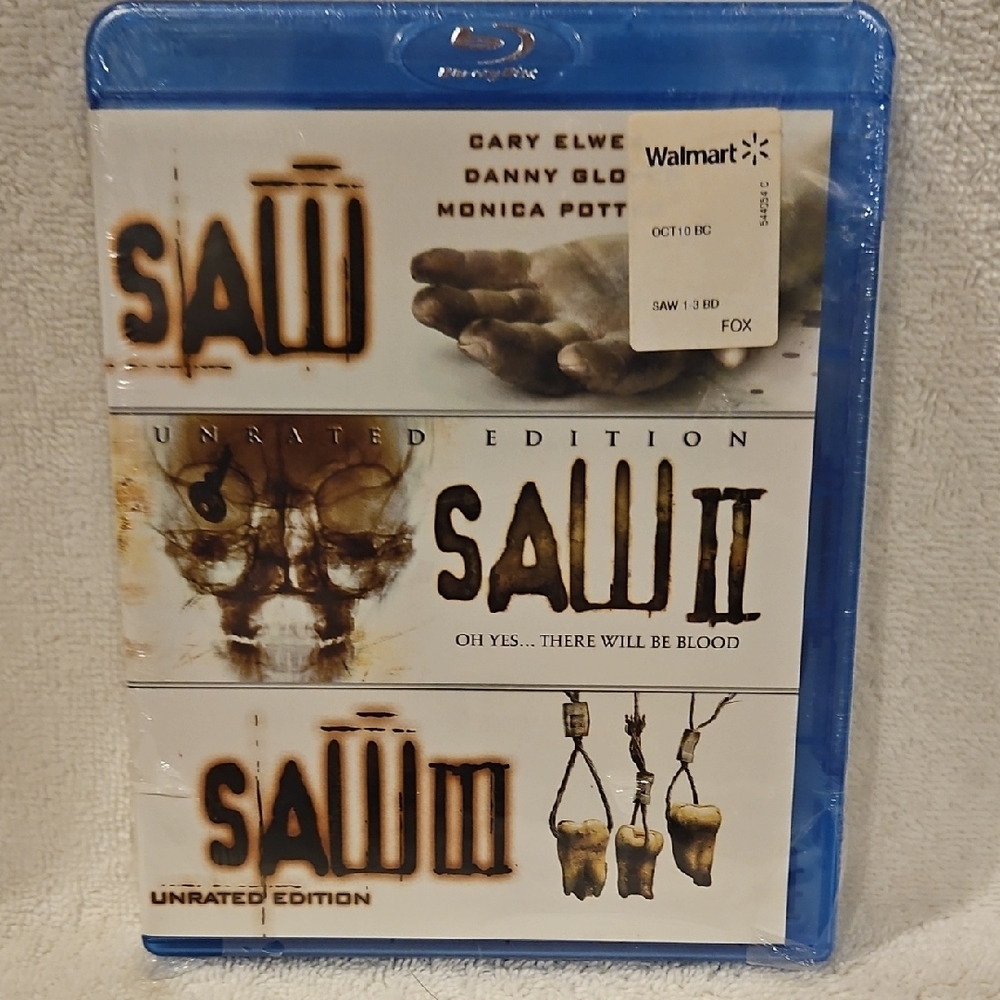 SAW TRILOGY BLU RAY SET